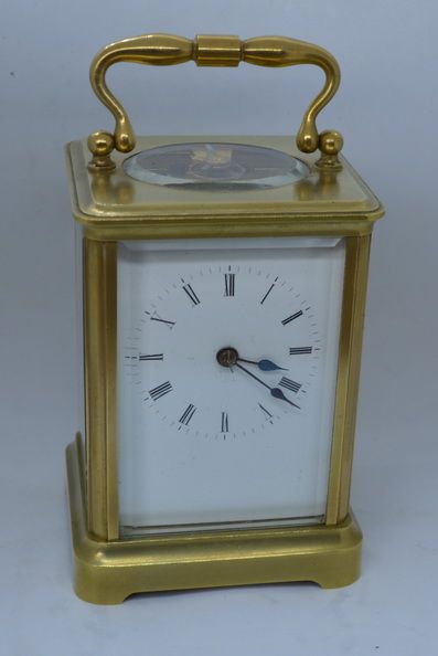 A Bell Striking French Carriage Clock