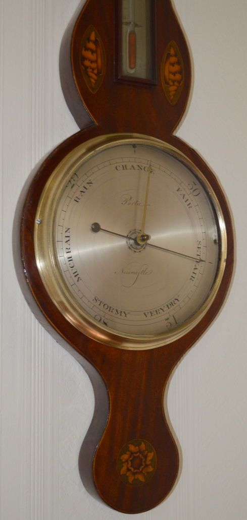 fig 1. Georgian Period Mercury Barometer Porta, Newcastle