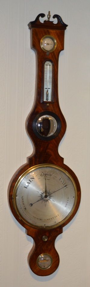 Angani of Newcastle Georgian 10" Dial Mercury Barometer