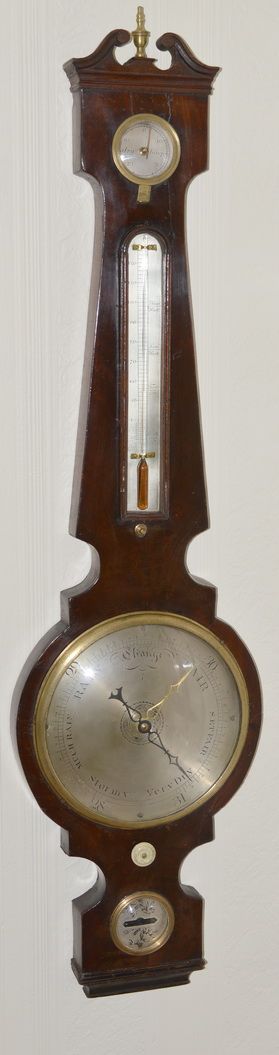 William IV Period Mahogany Barometer