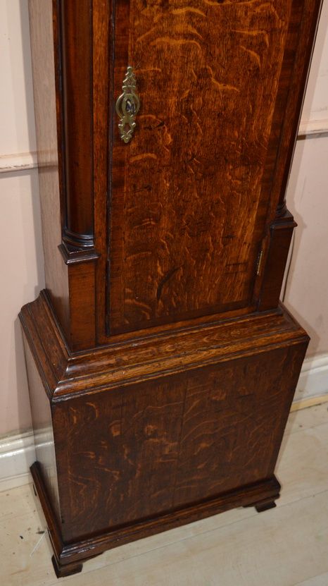 fig 1. Coates of Wigan Georgian Longcase Clock