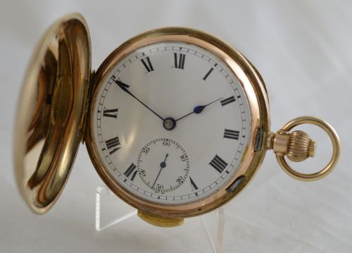 1924 9k Gold Quarter Repeating Pocket Watch