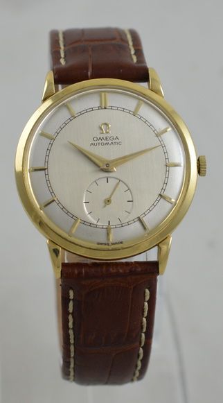 1950 18k Gold Omega Automatic Wristwatch