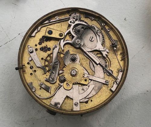 fig 1. 18K Gold Half-Quarter Repeat Pocket Watch 