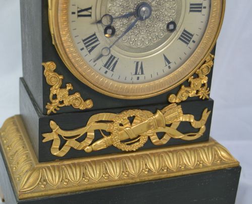 fig 1. French Cherub Bronze & Ormolu Mantel Clock