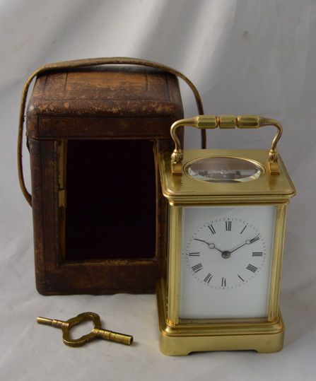 Drocourt Carriage Clock Original Box & Key
