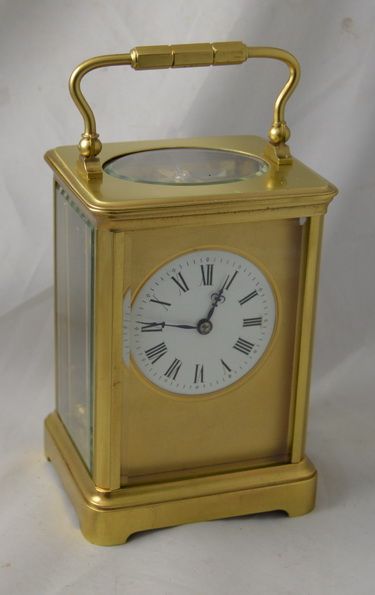 fig 1. Richard & Co Carriage Clock & Box