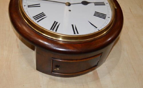 fig 1. C Sewell of Birmingham Fusee Dial Wall Clock