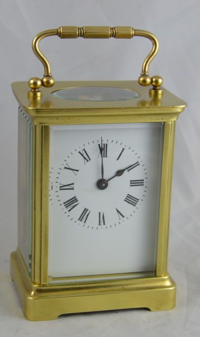 French Brass Cased Carriage Clock