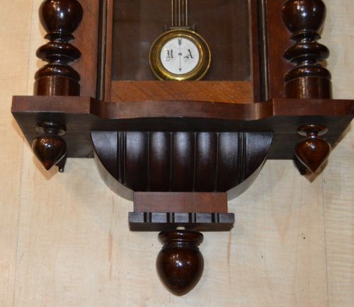 fig 1. 'Vienna' Gustav Becker Victorian Wall Clock