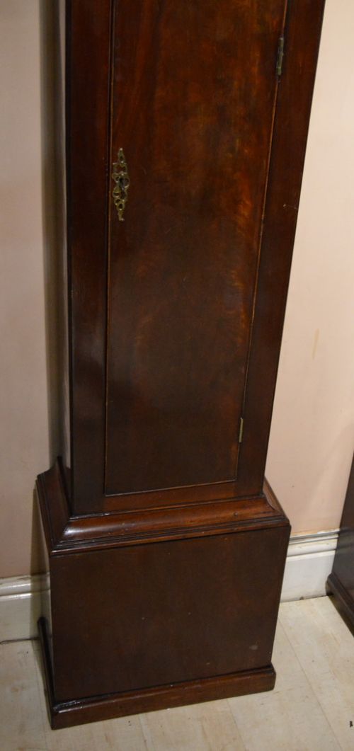 fig 1. Hawkins of Plymouth Georgian Longcase Grandfather Clock