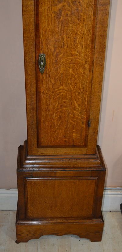 fig 1. Follit of Lichfield Automaton Father Time Georgian Longcase Clock