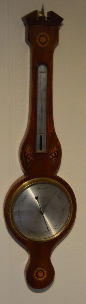 Georgian Barometer Lombardini of Manchester