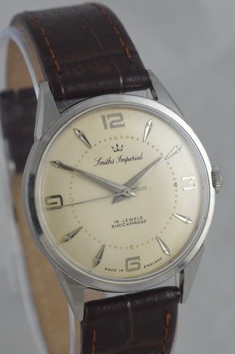 fig 1. 1960s Smiths Imperial Wristwatch