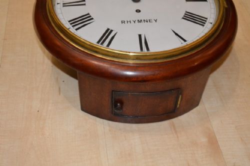 fig 1. Faller of Rhymney Welsh Fusee Dial Wall Clock