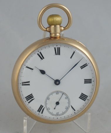 1929 9k Gold Waltham Pocket Watch