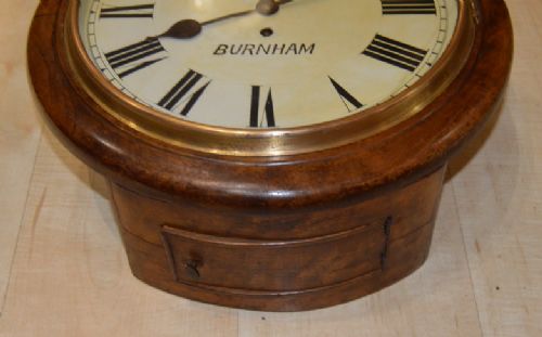fig 1. Richard Broad of Burnham On Sea Fusee Dial Wall Clock