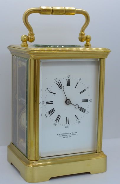 Carrington, London Striking Carriage Clock
