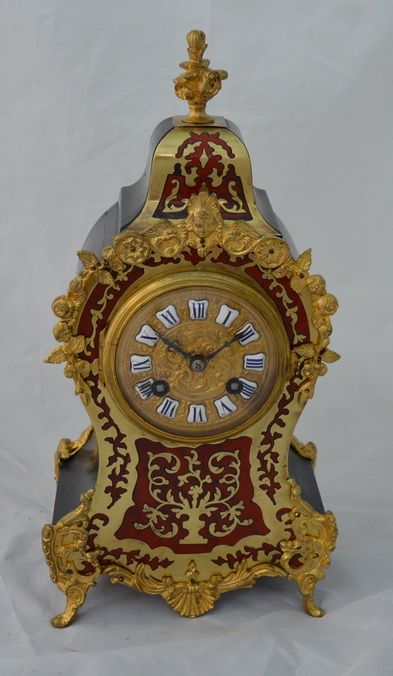 French Boulle Mantel Clock