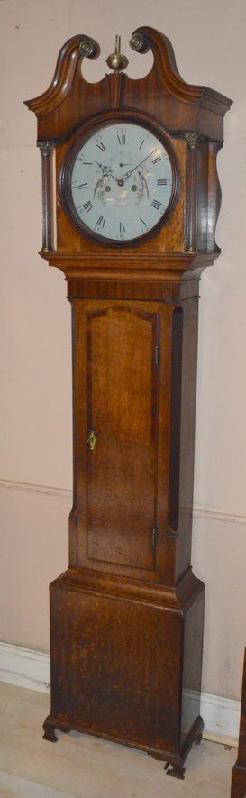 Sam Hill of Sheffield Georgian Longcase Clock