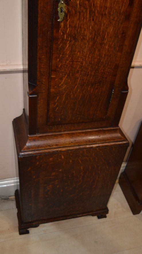fig 1. Sam Hill of Sheffield Georgian Longcase Clock