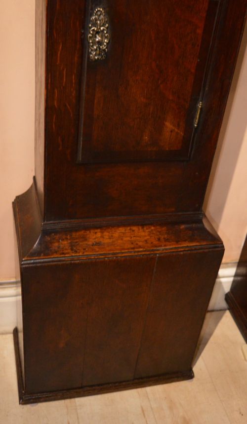 fig 1. Tyte of Wells, Somerset Small 'Cottage' Longcase Clock