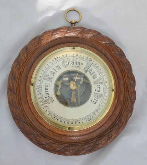 Edwardian Aneroid Barometer