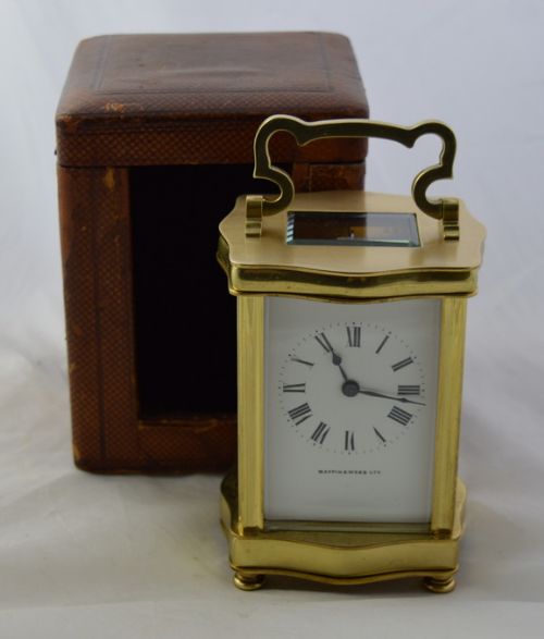 French Carriage Clock Retailed by Mappin & Webb, London