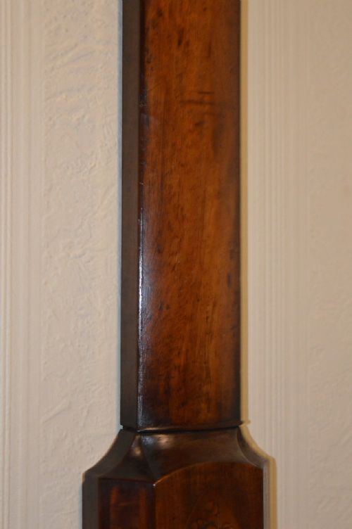 fig 1. Georgian Bow Fronted Stick Barometer Stott, Dumfries