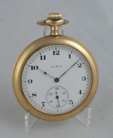 1919 Elgin Decorative Pocket Watch