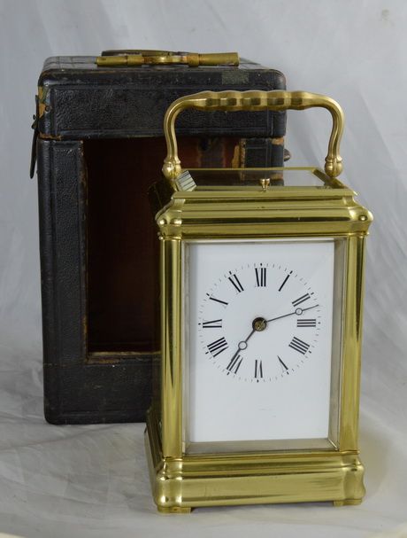 Gorge Case Carriage Clock by Maurice
