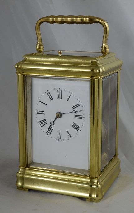 fig 1. Gorge Case Carriage clock by Maurice
