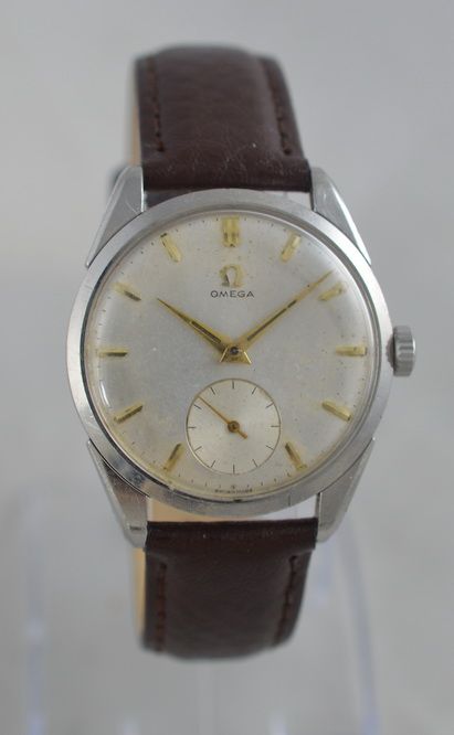 1956 Omega Stainless Steel Wristwatch