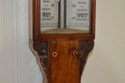 fig 1. Victorian Sea Coast Stick Barometer