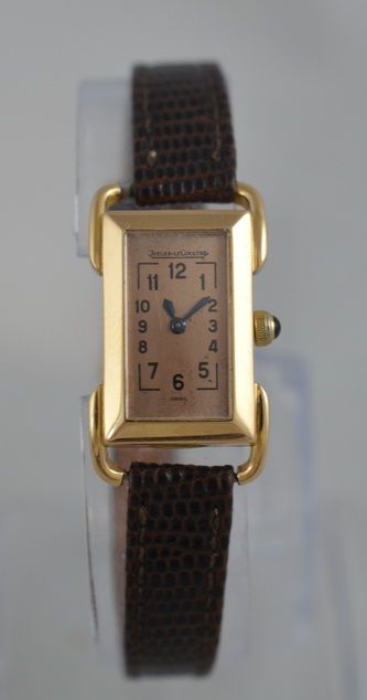 18k Gold Jaeger Le-coultre Wristwatch