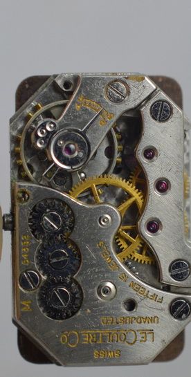 fig 1. 18K Gold Jaeger Le-Coultre Wristwatch
