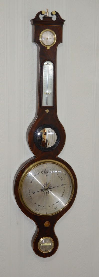 Georgian Mercury Barometer Trulidi, Gloucester