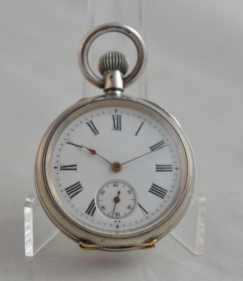 Ladies Silver Pocket Watch