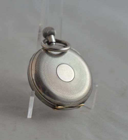 fig 1. Ladies Silver Pocket watch