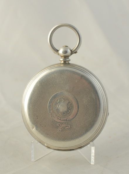 fig 1. Gentlemans Victorian Silver Pocket watch