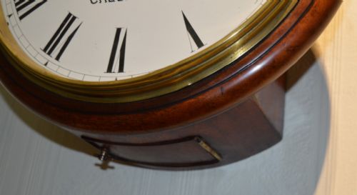 fig 1. Williams of Cheltenham Fusee Dial Wall Clock