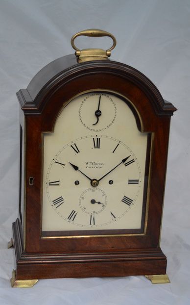 William Pearce, London Georgian Verge Fusee Bracket Clock