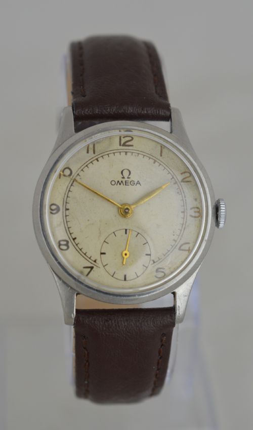 1948 Omega 'Denisteel' Cased Wristwatch