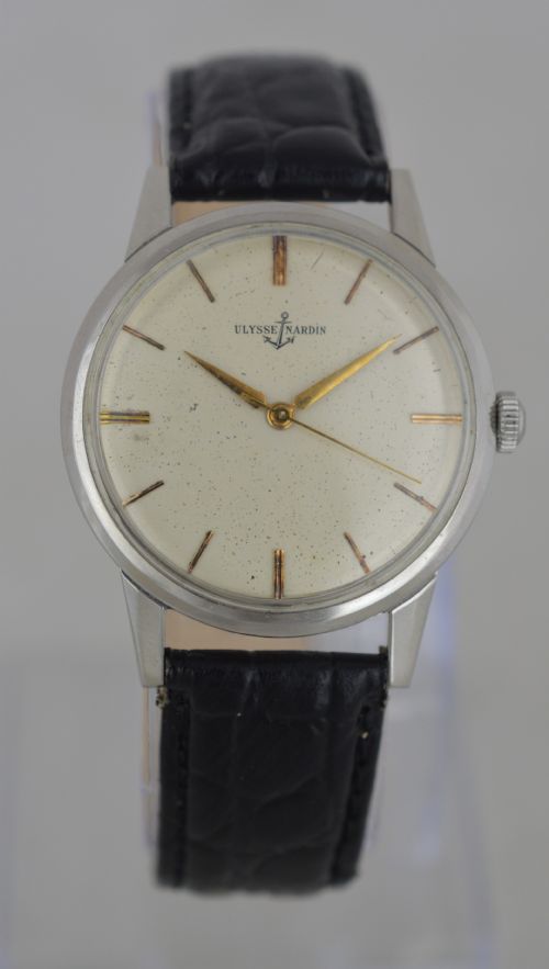 1960s Ulysse Nardin Steel Wristwatch