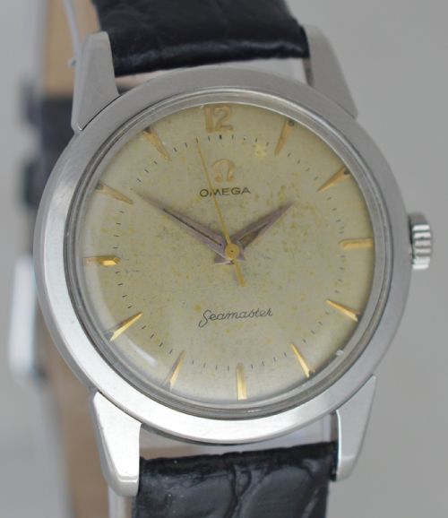 fig 1. 1958 Omega Seamaster Wristwatch