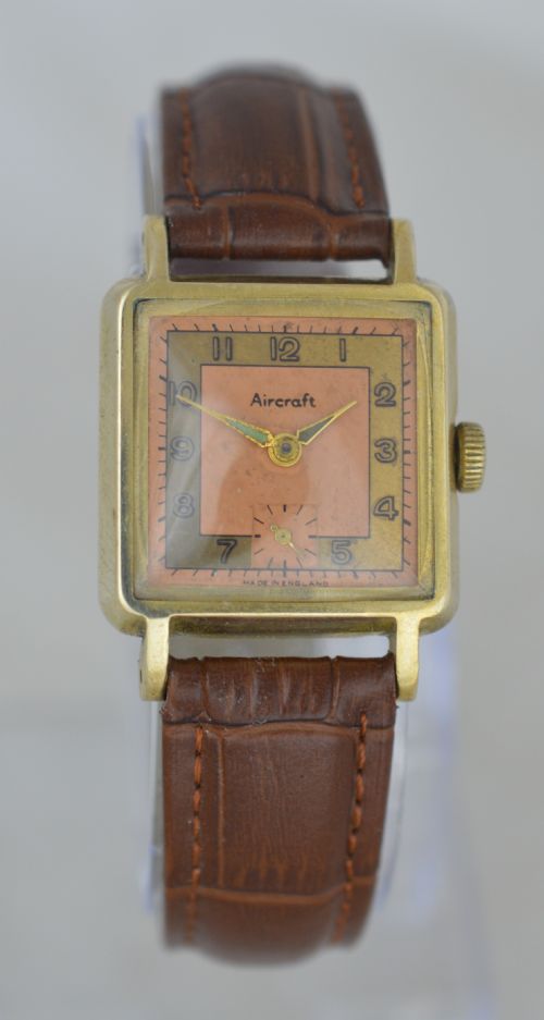 1950s Aircraft 'Tank' Style Wristwatch