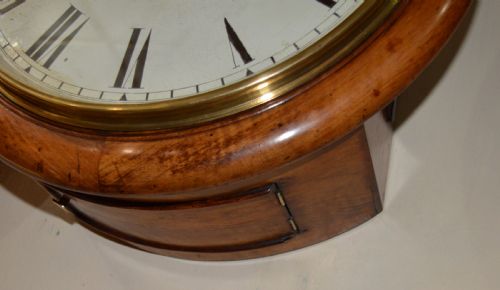 fig 1. Merchant of Bristol Fusee Dial Wall Clock