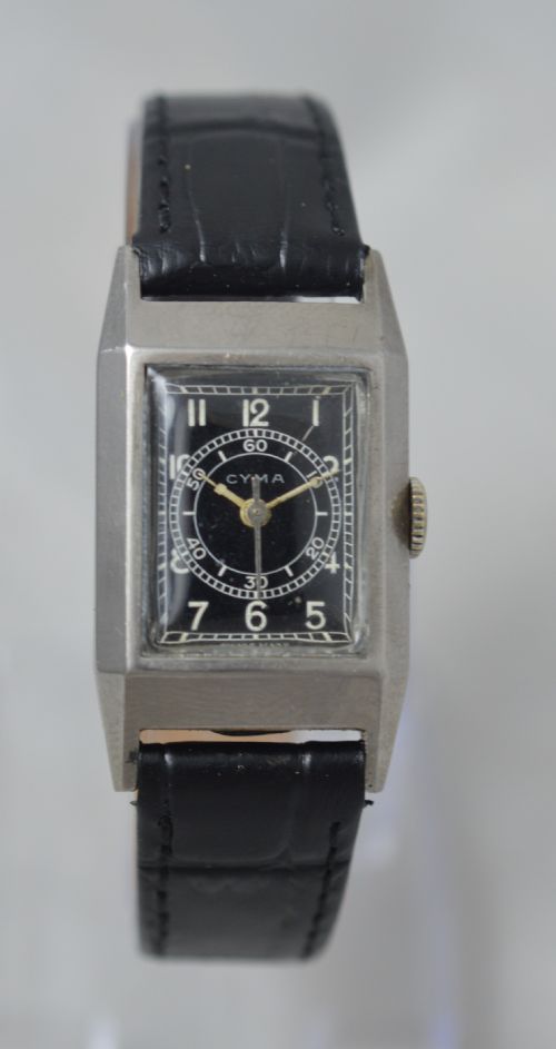 1940s Cyma 'Doctors' Style Watch