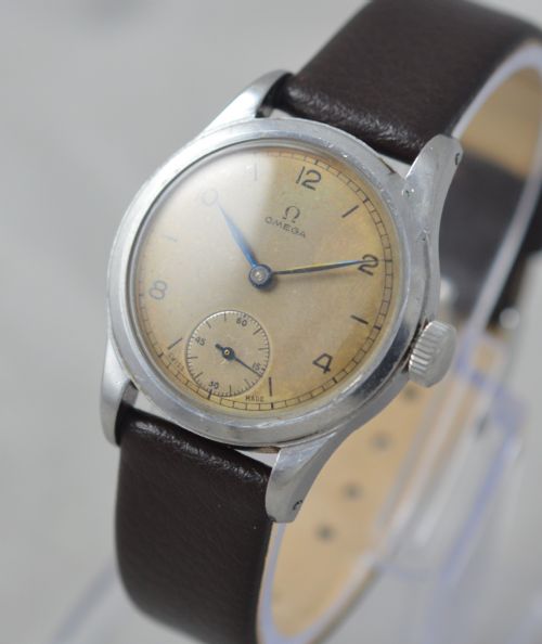 fig 1. 1943 Omega British Government Issue Wristwatch