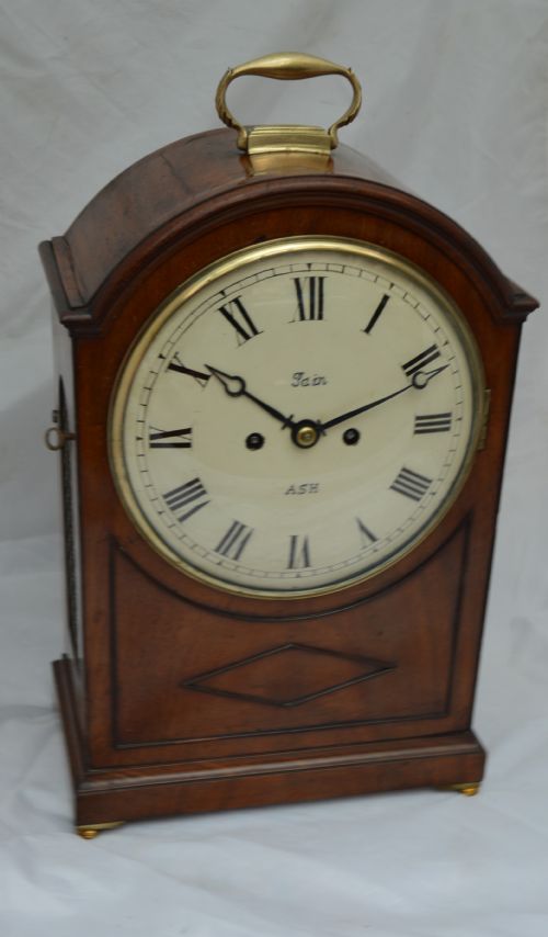 Mark Pain of Ash (Kent) Late Georgian Bracket Clock